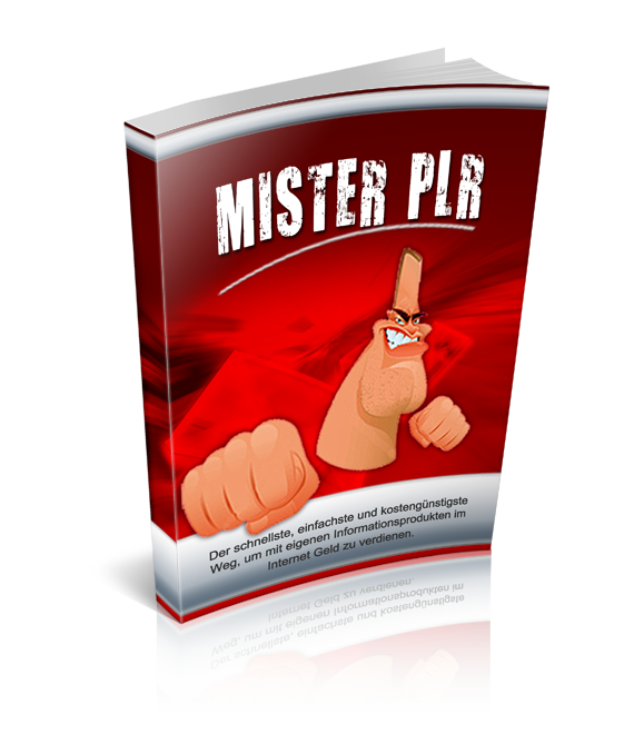 ebook cover Mister plr